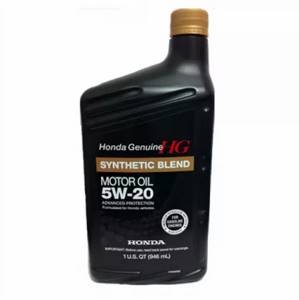 Моторное масло HONDA Synthetic Blend SAE 5W-20, 0,946л